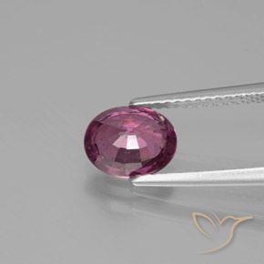 rodolita granada Profundo Magenta-Rosa Natural 1.62ct, oval, VS