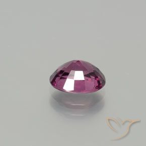 rodolita granada Roxo profundo Natural 1.48ct, oval, VS