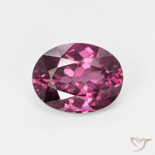 1,92 quilates Rodolita Corte Oval Garnet, 8,1 x 6,3 mm De Moçambique, Photo A