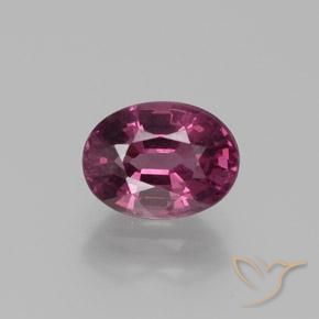1.87ct Natural Vermelho Rapberry rodolita granada, oval, VS