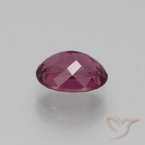 Rodolita Granada Magenta Profundo Natural 1.43ct, Corte Oval, VS