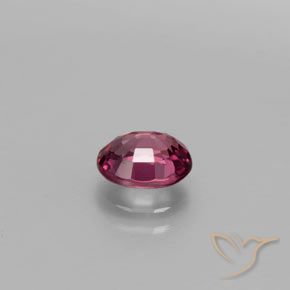 rodolita granada roxo médio Natural 1.45ct, oval, VVS-VS