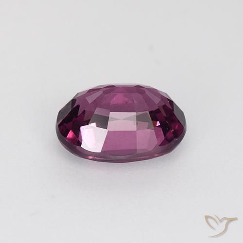 rodolita granada Roxo profundo Natural 1.41ct, oval, VS
