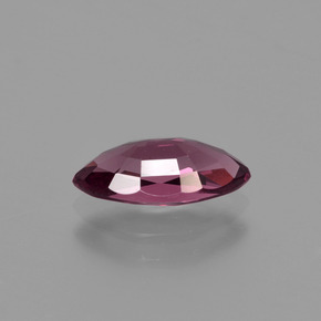 Granada rodolita vermelho natural 1,46ct, marquise, VS