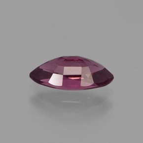 Granada rodolita vermelho natural 1,25ct, marquise, VS
