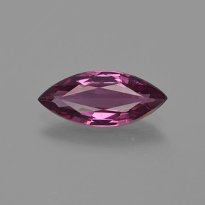 Rodolita Granada framboesa vermelha Natural 1.84ct, Marquesa, VS