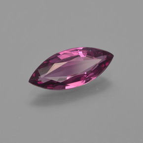 Rodolita Granada framboesa vermelha Natural 1.84ct, Marquesa, VS