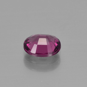 Granada rodolita roxo natural 1,22ct, corte oval, VS