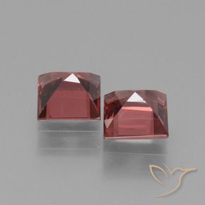 Pedras preciosas de rodolita granada Vermelho escuro natural de 1.62 ct, Quadrado, VS