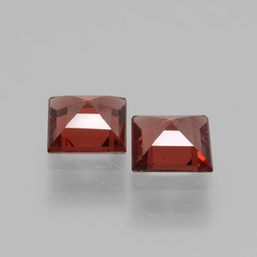 Pedras preciosas de Rodolita Granada rosa rosa natural de 1.17 ct, Quadrado, VS