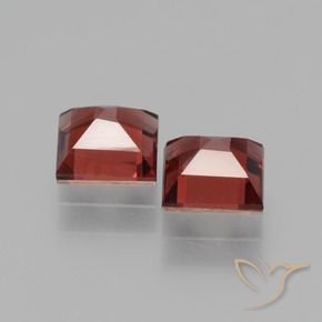 Pedras preciosas de rodolita granada Vermelho escuro natural de 1.59 ct, Quadrado, VS