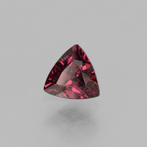 Granada rodolita rosa natural 0,66ct, trillion, VS