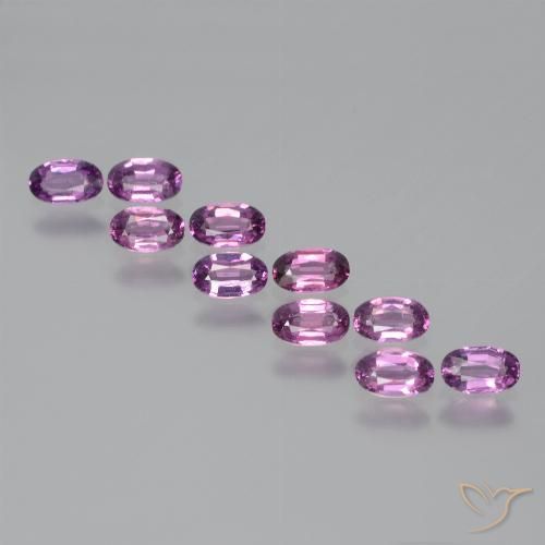 2.55ctw Natural Roxo Intenso rodolita granada, oval, VS