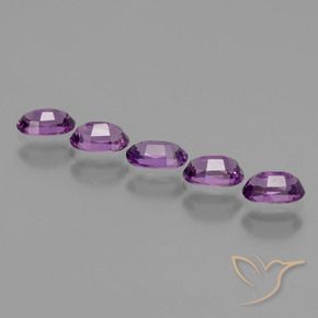 Pedras preciosas de rodolita granada Roxo profundo natural de 2.09 ct, oval, VS