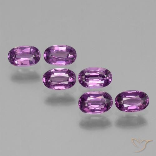 2.51ctw Natural Roxo rosado rodolita granada, oval, VS