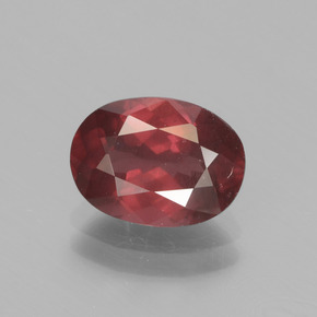 rodolita granada rosa rosa Natural 2.77ct, oval, VS
