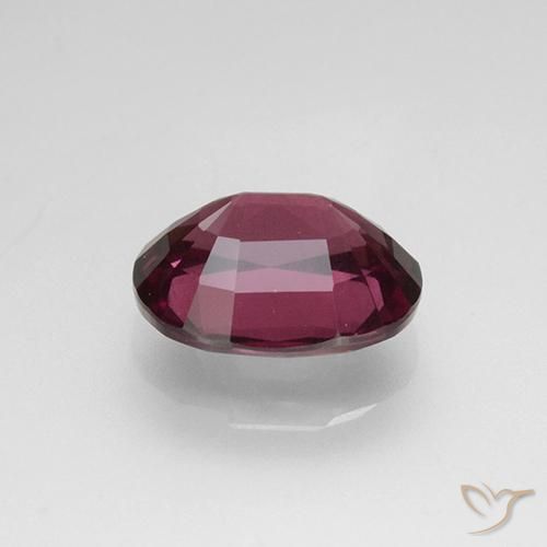 Rodolita Granada Roxo escuro Natural 2.06ct, Corte Oval, VS