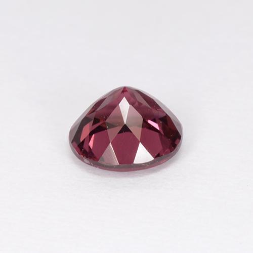 Granada rodolita rosa natural 0,86ct, corte redondo, VVS-VS