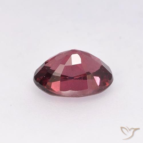 rodolita granada Vermelho médio-escuro Natural 1.07ct, oval, VS