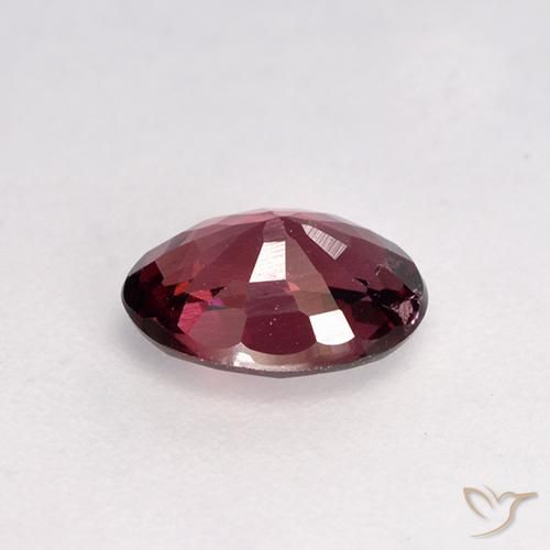 rodolita granada Vinho vermelho Natural 0.96ct, oval, VS
