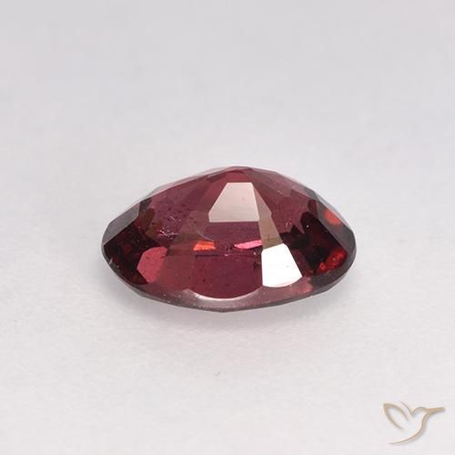 rodolita granada vermelho médio Natural 1.03ct, oval, VS