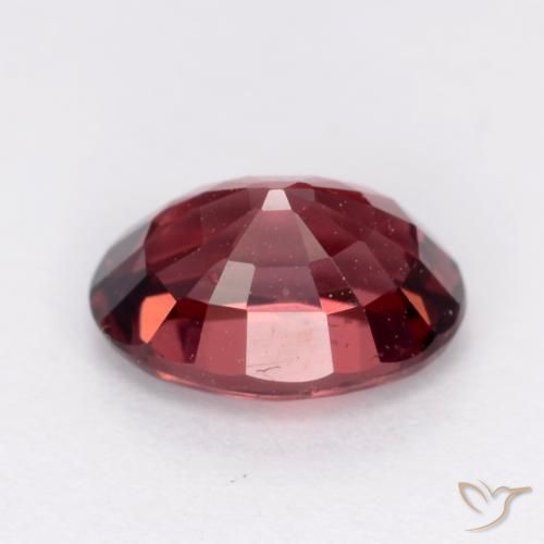 rodolita granada Vermelho escuro Natural 1.15ct, oval, VS