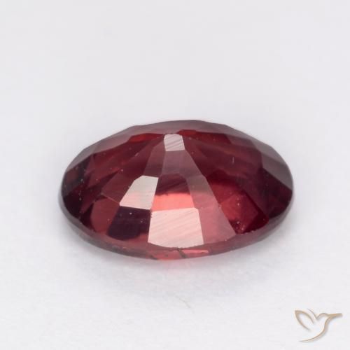rodolita granada vermelho médio Natural 1.03ct, oval, VS