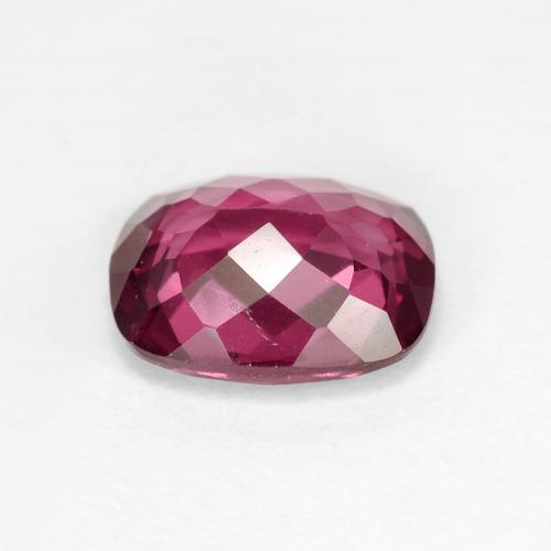 Granada rodolita roxo natural 2,32ct, almofada cortada, VS