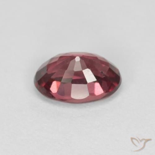 rodolita granada Vermelho escuro Natural 1.04ct, oval, VS