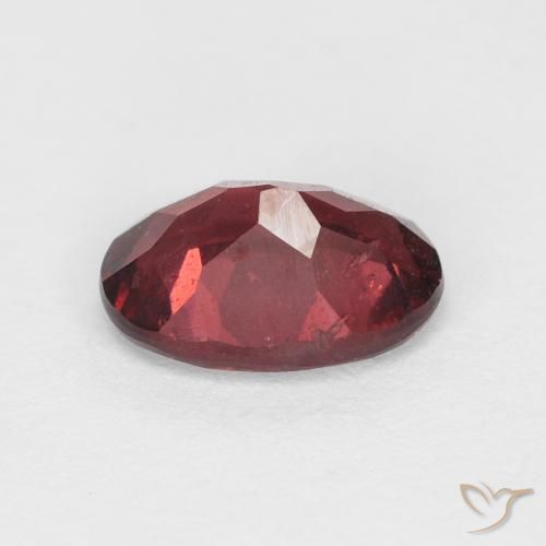 rodolita granada Vermelho escarlate Natural 1.02ct, oval, VS-SI