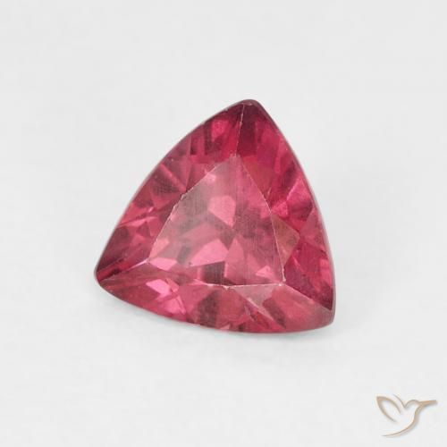 rodolita granada vermelho médio Natural 0.60ct, Trilhão, VS