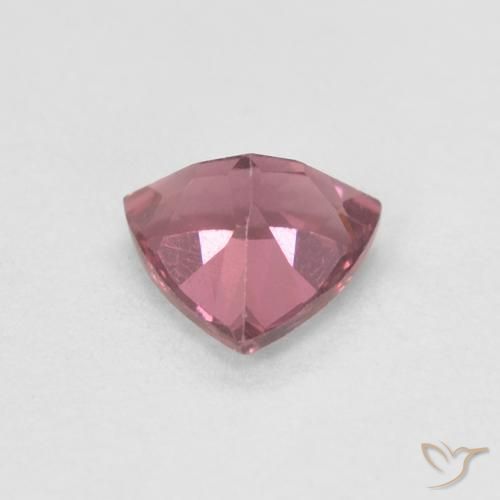 rodolita granada framboesa vermelha Natural 0.53ct, Trilhão, VS