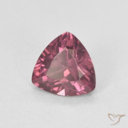 rodolita granada Vermelho escuro Natural 0.57ct, Trilhão, VS