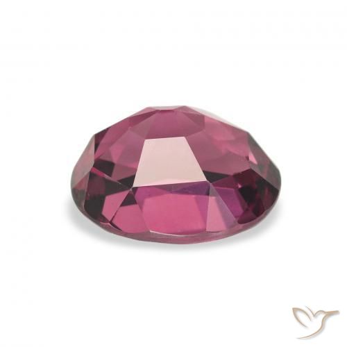 rodolita granada Baga Rosa Roxa Natural 2.65ct, oval, VVS-VS