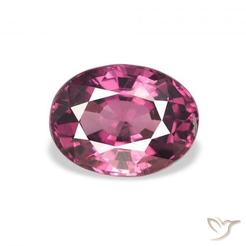 2.32ct Natural Vermelho Rapberry rodolita granada, oval, VVS-VS, Photo A