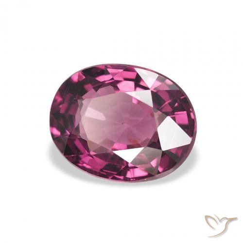 rodolita granada Magenta-Rosa Natural 2.40ct, oval, VVS-VS