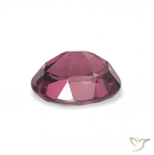 rodolita granada Medium Dark-Purple Natural 2.13ct, oval, VVS-VS