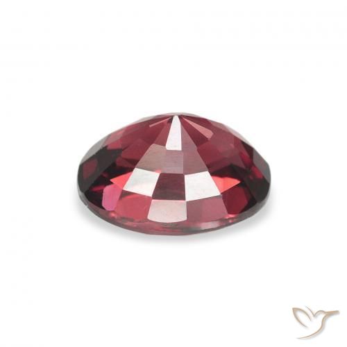 rodolita granada vermelho intenso Natural 2.08ct, oval, VS
