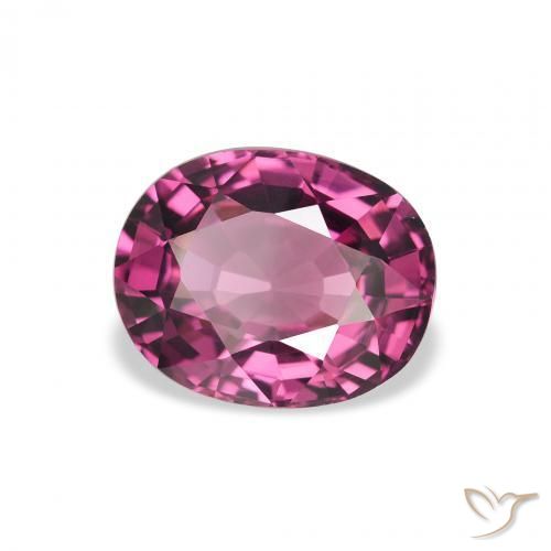 rodolita granada roxo médio Natural 2.35ct, oval, VVS