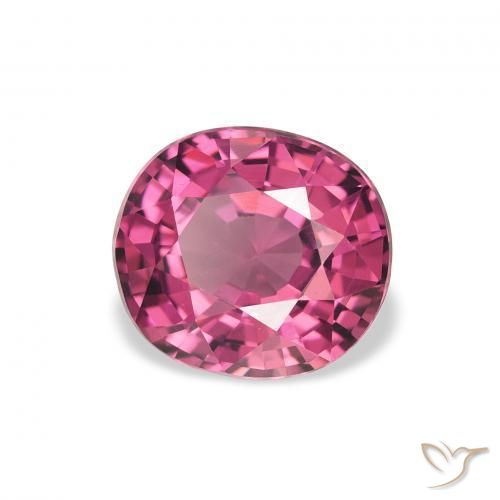 rodolita granada Baga Rosa Roxa Natural 2.23ct, oval, VVS