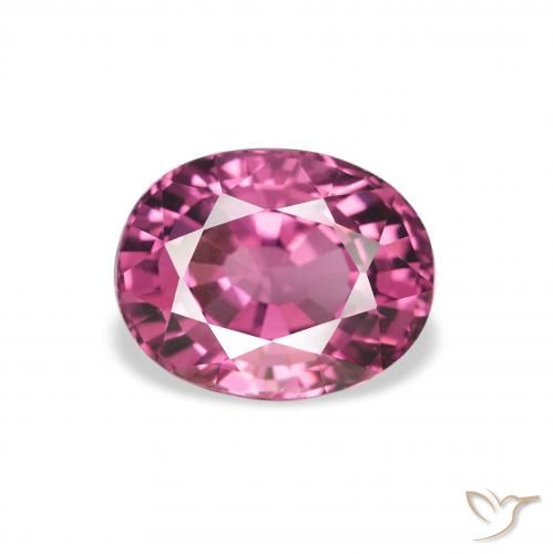2.05ct Natural Roxo rosado rodolita granada, oval, VVS