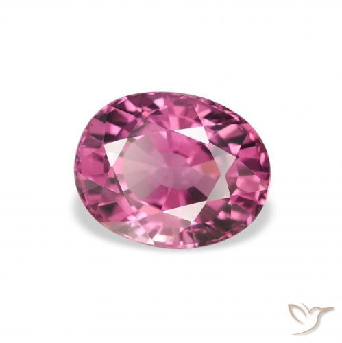 rodolita granada Roxo rosado Natural 2.05ct, oval, VVS