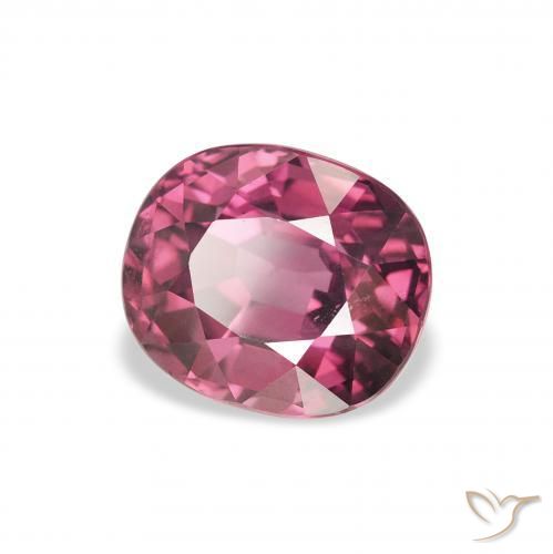 rodolita granada roxo médio Natural 2.27ct, oval, VS