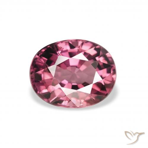 2.02ct Natural Baga Rosa Roxa rodolita granada, oval, VS