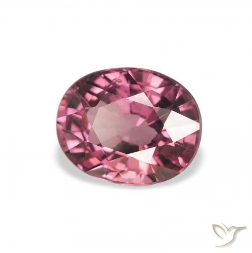rodolita granada Baga Rosa Roxa Natural 2.02ct, oval, VS