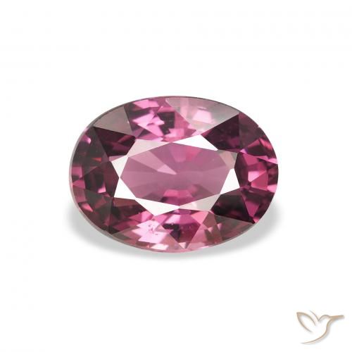 2.00ct Natural Magenta-Rosa rodolita granada, oval, VS