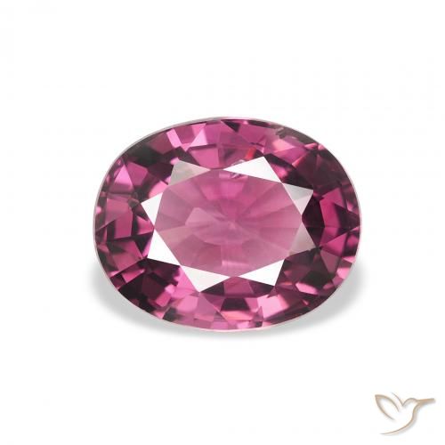 2.47ct Natural Magenta-Rosa rodolita granada, oval, VS