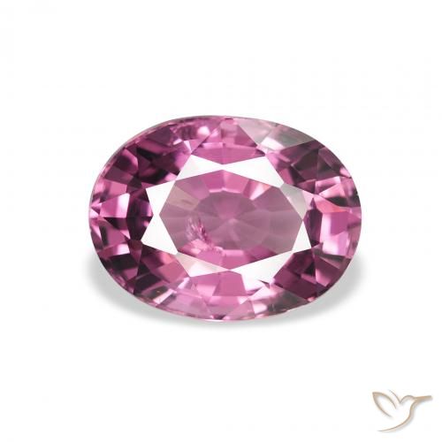 2.40ct Natural Roxo Intenso rodolita granada, oval, VS
