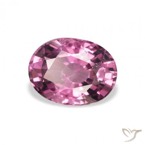 rodolita granada Roxo Intenso Natural 2.40ct, oval, VS