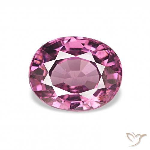 1.18ct Uva rodolita granada, oval, VS
